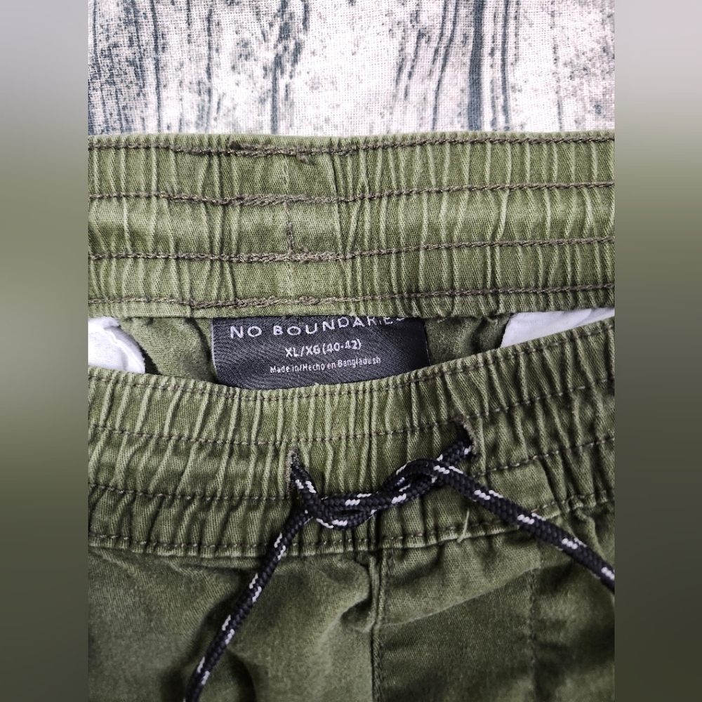 No Boundaries Olive Green Men's Pants
